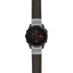 g.ep2.st25 Main Black StrapsCo Heavy Duty Carbon Fiber Watch Strap 20mm