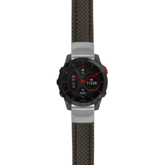 g.ep2.st25 Main Black StrapsCo Heavy Duty Carbon Fiber Watch Strap 20mm