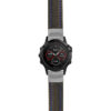 g.f5.st23 Main Black & Blue StrapsCo Heavy Duty Mens Leather Watch Band Strap 20mm