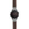 g.f5.st23 Main Black & Red StrapsCo Heavy Duty Mens Leather Watch Band Strap 20mm