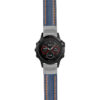 g.f5.st23 Main Blue & Orange StrapsCo Heavy Duty Mens Leather Watch Band Strap 20mm