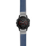 g.f5.st24 Main Blue StrapsCo Heavy Duty Leather Watch Band Strap 20mm