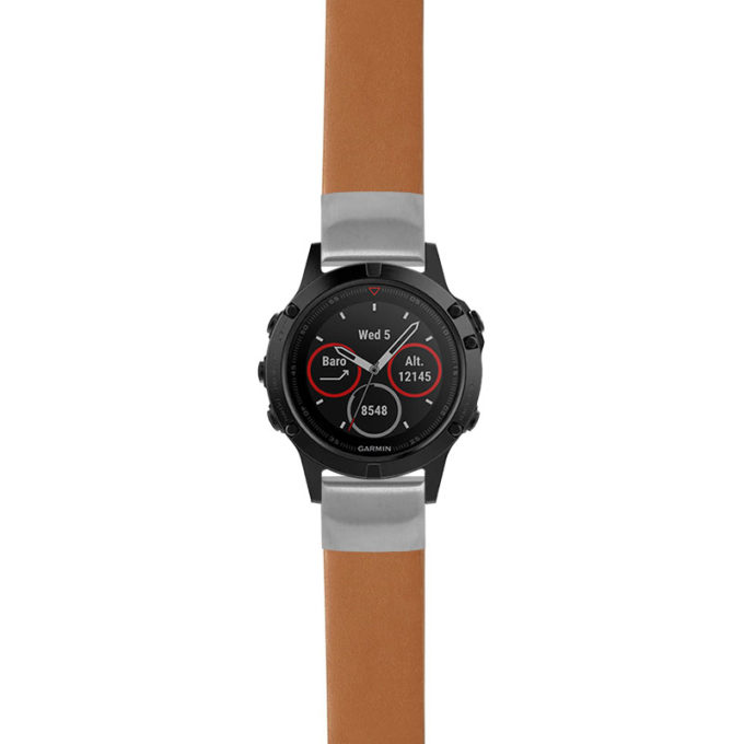 g.f5.st24 Main Tan StrapsCo Heavy Duty Leather Watch Band Strap 20mm