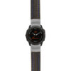 g.f6.st23 Main Black & Blue StrapsCo Heavy Duty Mens Leather Watch Band Strap 20mm