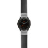 g.f6.st24 Main Black StrapsCo Heavy Duty Leather Watch Band Strap 20mm