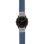 g.f6.st24 Main Blue StrapsCo Heavy Duty Leather Watch Band Strap 20mm