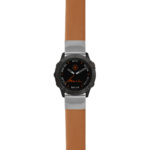 g.f6.st24 Main Tan StrapsCo Heavy Duty Leather Watch Band Strap 20mm