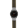 g.f6.st25 Main Black & Yellow StrapsCo Heavy Duty Carbon Fiber Watch Strap 20mm