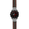 g.f7.st23 Main Black & Red StrapsCo Heavy Duty Mens Leather Watch Band Strap 20mm