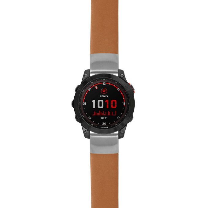 g.f7.st24 Main Tan StrapsCo Heavy Duty Leather Watch Band Strap 20mm