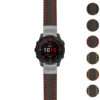 g.f7.st25 Gallery Black & Red StrapsCo Heavy Duty Carbon Fiber Watch Strap 20mm