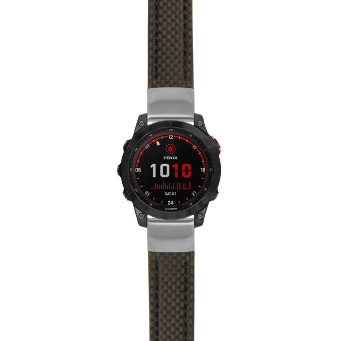 g.f7.st25 Main Black StrapsCo Heavy Duty Carbon Fiber Watch Strap 20mm