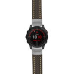 g.f7.st25 Main Black & White StrapsCo Heavy Duty Carbon Fiber Watch Strap 20mm