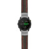 g.f745.st23 Main Black & Red StrapsCo Heavy Duty Mens Leather Watch Band Strap 20mm