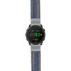 g.f745.st23 Main Blue & Orange StrapsCo Heavy Duty Mens Leather Watch Band Strap 20mm