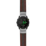 g.f745.st25 Main Black & Red StrapsCo Heavy Duty Carbon Fiber Watch Strap 20mm