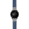 g.f935.st24 Main Blue StrapsCo Heavy Duty Leather Watch Band Strap 20mm