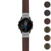 g.f945.st25 Gallery Black & Red StrapsCo Heavy Duty Carbon Fiber Watch Strap 20mm