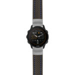 g.f955.st25 Main Black & Blue StrapsCo Heavy Duty Carbon Fiber Watch Strap 20mm
