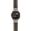 g.i.st23 Main Black & White StrapsCo Heavy Duty Mens Leather Watch Band Strap 20mm