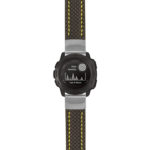 g.i.st25 Main Black & Yellow StrapsCo Heavy Duty Carbon Fiber Watch Strap 20mm