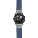 g.i2.st24 Main Blue StrapsCo Heavy Duty Leather Watch Band Strap 20mm