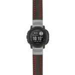 g.i2.st25 Main Black & Red StrapsCo Heavy Duty Carbon Fiber Watch Strap 20mm