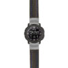 g.ix.st23 Main Black & Blue StrapsCo Heavy Duty Mens Leather Watch Band Strap 20mm