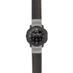 g.ix.st23 Main Black & Blue StrapsCo Heavy Duty Mens Leather Watch Band Strap 20mm
