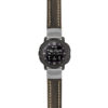 g.ix.st23 Main Black & White StrapsCo Heavy Duty Mens Leather Watch Band Strap 20mm
