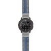 g.ix.st23 Main Blue & White StrapsCo Heavy Duty Mens Leather Watch Band Strap 20mm