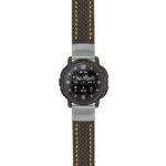 g.ix.st25 Main Black & Yellow StrapsCo Heavy Duty Carbon Fiber Watch Strap 20mm