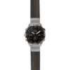 g.mrq2.st23 Main Black & Blue StrapsCo Heavy Duty Mens Leather Watch Band Strap 20mm