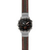 g.mrq2.st23 Main Black & Red StrapsCo Heavy Duty Mens Leather Watch Band Strap 20mm