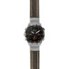 g.mrq2.st23 Main Black & White StrapsCo Heavy Duty Mens Leather Watch Band Strap 20mm