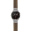g.mrq2.st23 Main Brown & White StrapsCo Heavy Duty Mens Leather Watch Band Strap 20mm