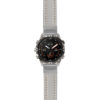 g.mrq2.st23 Main Grey & White StrapsCo Heavy Duty Mens Leather Watch Band Strap 20mm