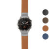 g.mrq2.st24 Gallery Tan StrapsCo Heavy Duty Leather Watch Band Strap 20mm