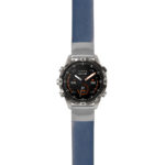 g.mrq2.st24 Main Blue StrapsCo Heavy Duty Leather Watch Band Strap 20mm