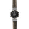 g.mrq.st23 Main Black & White StrapsCo Heavy Duty Mens Leather Watch Band Strap 20mm