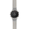 g.mrq.st23 Main Grey & White StrapsCo Heavy Duty Mens Leather Watch Band Strap 20mm