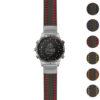 g.mrq.st25 Gallery Black & Red StrapsCo Heavy Duty Carbon Fiber Watch Strap 20mm