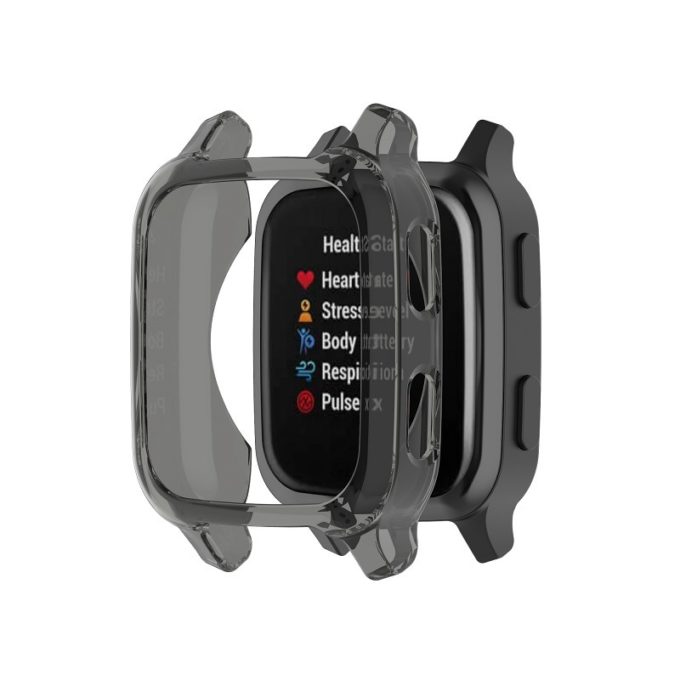 g.pc61.1 Black StrapsCo Protective Case For Garmin Venu Sq 2