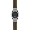 g.qtx3.st23 Main Black & Yellow StrapsCo Heavy Duty Mens Leather Watch Band Strap 22mm