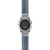 g.qtx3.st23 Main Blue & White StrapsCo Heavy Duty Mens Leather Watch Band Strap 22mm
