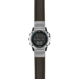 g.qtx3.st25 Main Black StrapsCo Heavy Duty Carbon Fiber Watch Strap 22mm