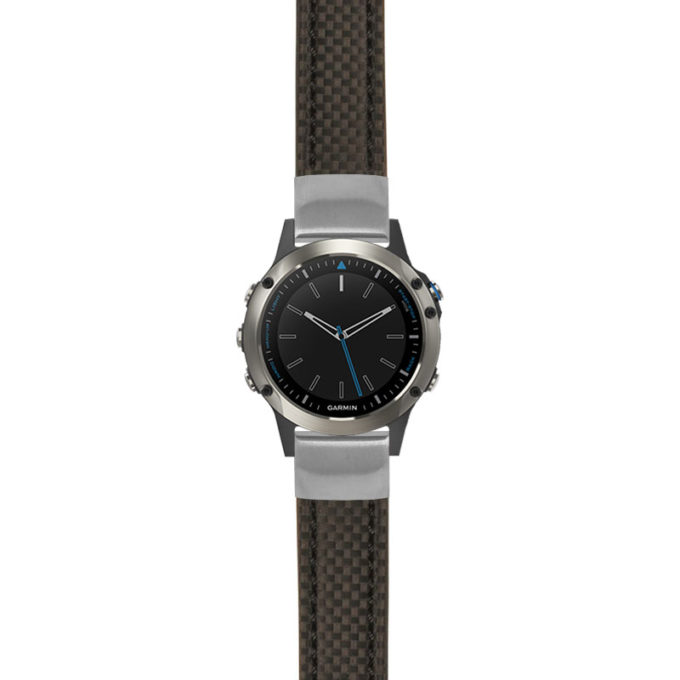 g.qtx5.st25 Main Black StrapsCo Heavy Duty Carbon Fiber Watch Strap 20mm