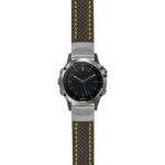 g.qtx5.st25 Main Black & Yellow StrapsCo Heavy Duty Carbon Fiber Watch Strap 20mm