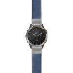 g.qtx6.st24 Main Blue StrapsCo Heavy Duty Leather Watch Band Strap 20mm