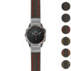 g.qtx6.st25 Gallery Black & Red StrapsCo Heavy Duty Carbon Fiber Watch Strap 20mm